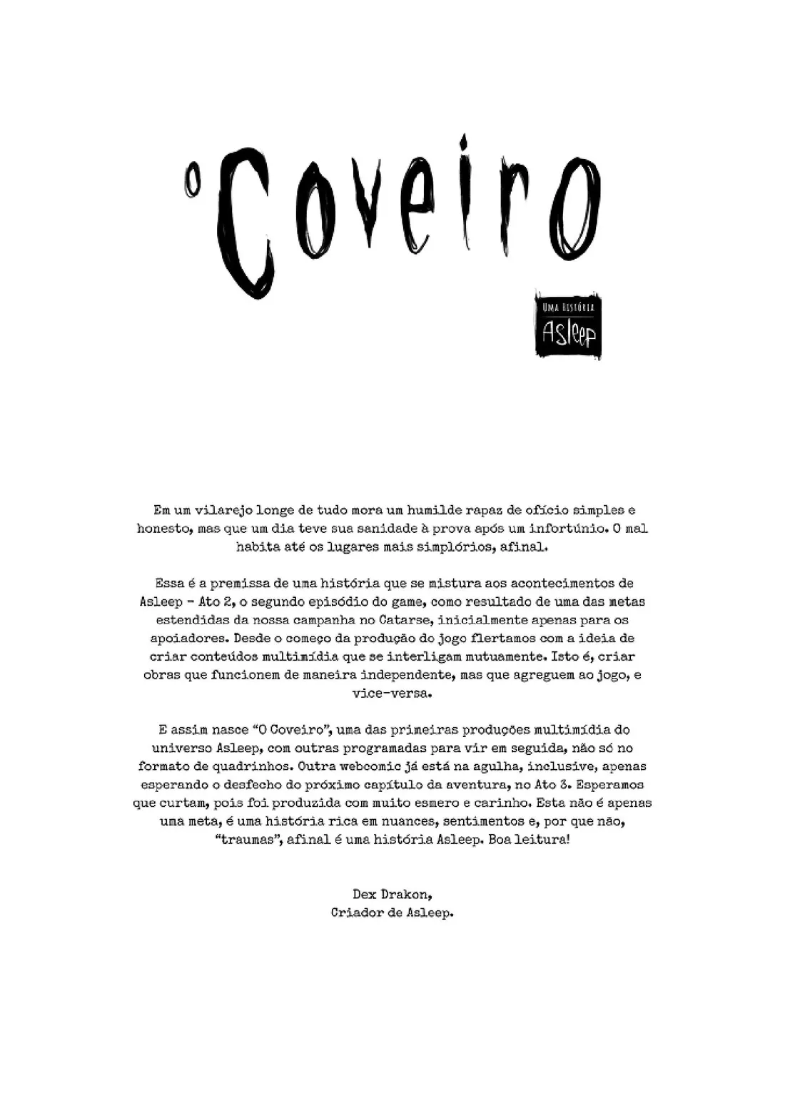 O Coveiro, página 3